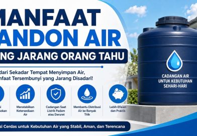 Manfaat Tandon Air Yang Jarang Orang Tahu